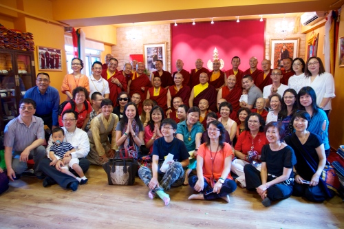 Opening Ceremony of the International Kagyu Monlam Office in Hong Kong